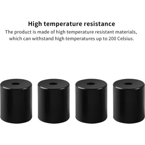 4PCS 18mm/16mm Silicone Hot Bed Leveling Column High Temperature Solid Spacer Platform Leveler For CR-10/ for CR10S Ende-3