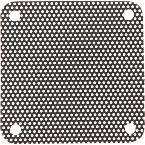 5PCS PVC Fan Dust Filter PC Dustproof Case Cuttable Computer Mesh Cover 40mm Mesh Black