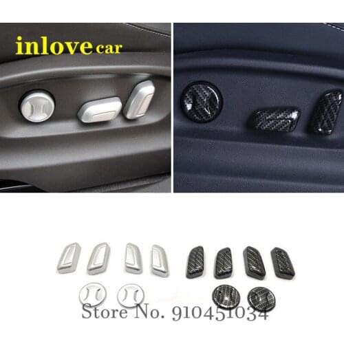 6pcs for Volkswagen VW Golf 7 MK7 For JETTA MK6 Touran T-Roc For Skoda Kodiaq Superb Car Seat adjustment Switch Button 2017 2018