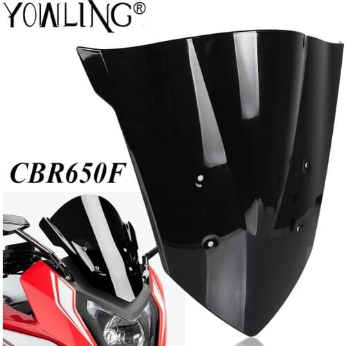 Motorcycle Accessories Windshield Wind Deflector Visor WindScreen Protector For HONDA CBR650F CBR 650F 650 F 2014 2015 2016 2017