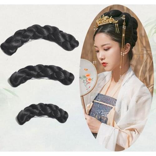Retro Twist Hair Accessories Princess Party Headdress Ancient Chinese Hanfu Cosplay Favors TV MOVIE Photography