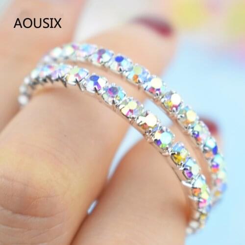 AOUSIX Earrings Rings