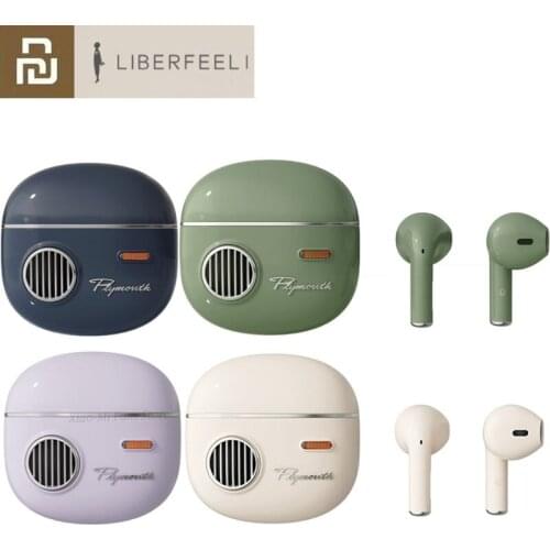 Youpin LIBERFEEL Wireless Bluetooth Earphones Vintage design Classic Music in life Fashion Mini Earbuds Sport Headphone