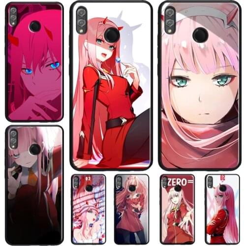 Zero Two Darling in the FranXX Case For Huawei Honor 10 Lite 9 20 Pro 10i 9X 8X 7X V20 7A 8A 8C Nova 5T Y9 Y7 Y6 2019