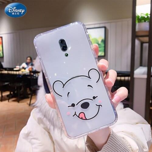 DISNEY Winnie the Pooh Silicone Case for IPhone 11 Xs Max iPhone SE Official Liquid Silicon 360 Full Cove zz0505-20
