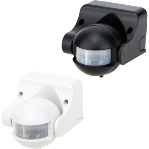 Home Security Alarm Systen 180 Degree Outdoor IP44 PIR Infrared Motion Sensor Switch Movement Detector Automatic Lighting Switch