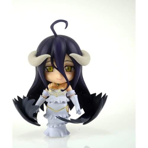 Anime YGGDRASIL Ainz Ooal Gown albedo 10CM PVC Action Figure Doll Toys