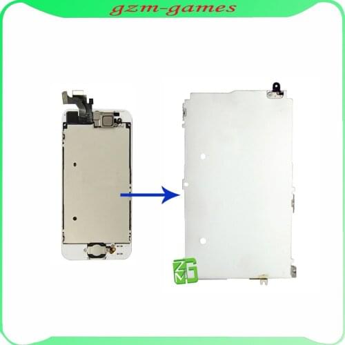 GZM-parts 50pcs/lot Metal LCD Shield Plate For iPhone 5 5G Replacement Repair Spare Parts