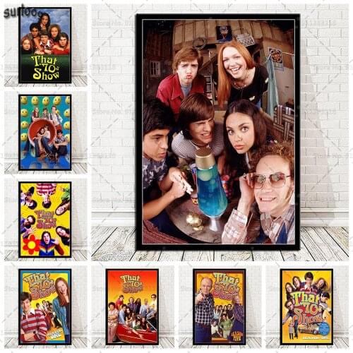 That 70s Show Posters and Prints Classic TV Series New Custom Wall Art Pictures Poster Canvas Painting for Home Decoration