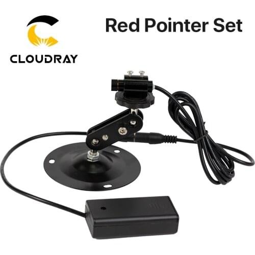 Red Laser Locator Red Dot Beam Marking Positioning Red Focusable Laser Diode Module +Battery Case+mount For marking machine