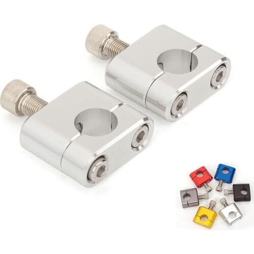 Motorcycle HandleBar Fat Bar Risers Mount Clamp 7/8" 22mm Adapter Handle Bar Clamps For Protaper MX Enduro CRF YZF KXF MT07 MT09