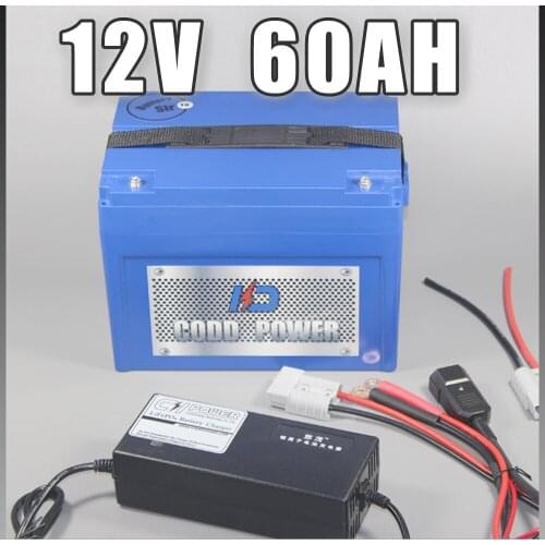 12v 60ah lithium li-ion Solar Golf Rechargeable Auto Car battery