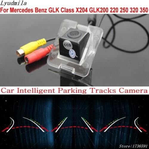 Lyudmila Car Intelligent Parking Tracks Camera FOR Mercedes Benz GLK Class X204 GLK200 220 250 320 350 Reverse Rear View Camera