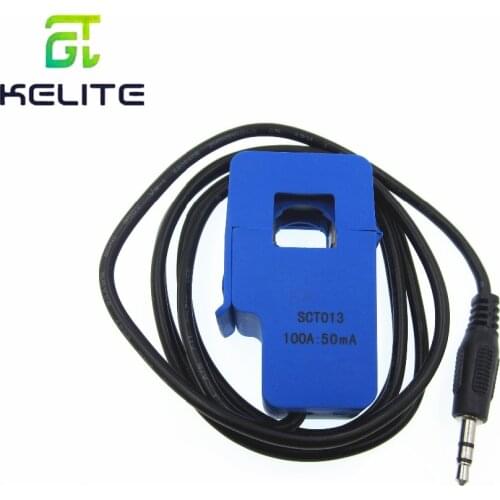 Non-invasive Split Core Current Transformer AC current sensor 100A SCT-013-000