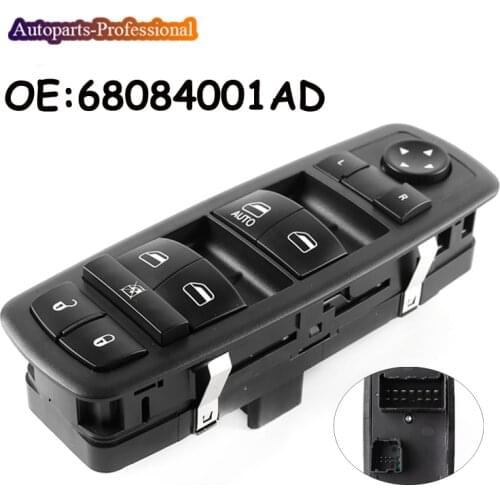 Car accessories For D odge Journey 2011-2017 Driver Left Side Power Window Switch 68084001AD 68084001AB 68084001AC