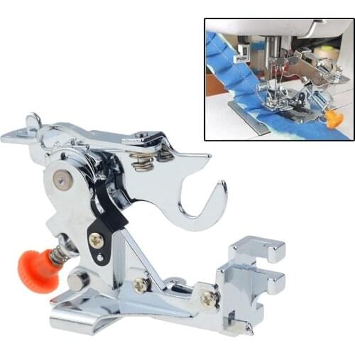 1PCS Household Ruffler Presser Foot Low Shank Pleated Attachment Presser Foot Sewing Machine Accessories Suitable for Brother