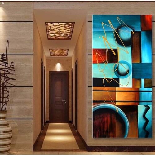 Handmade oil painting on canvas modern 100% Best Art Abstract oil painting original directly from artis XD1-276