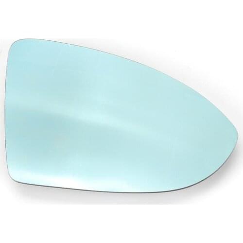 Blue Right Side Heated Wing Glass Rearview Mirror Glass w/holder For VW Volkswagen Golf MK7 GTi TSi TDi R 2014 2015