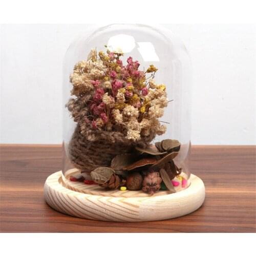 25*35cm Super Big Size Glass Dome Vase Home Decoration Diameter=25cm Height=35cm Glass Cover Wedding Friend Favor Gift
