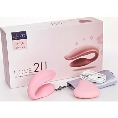Vibrator for Two C Type Dual Motor Vibrating Vagina Plug Remote Control Clitoris & G Spot Vibrator Adult Sex Machine for Couples