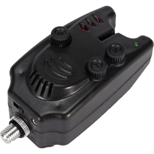 High Sensitive Electronic Fishing Bite Alarm Indicator Sound Bite Alarm Bell with LED Light Fishing Bells for Rods