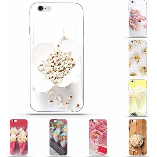 Wexoeq TPU Design Popcorn For Huawei G8 Honor 5C 5X 6 6X 7 8 9 Y5II Mate 9 P7 P8 P9 P10 P20 Lite Plus 2017