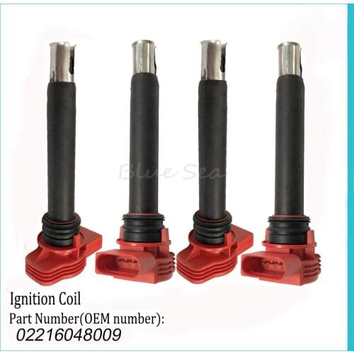 0221604800 Ignition Coil For Audi A5 3.2 Fsi Cabriolet Quattro 8F7 3.2L CALA 09-12