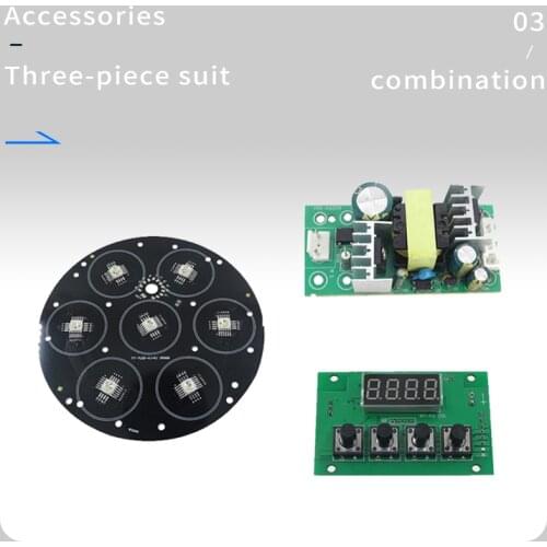 1Set 12x12w 7x12w 7x18w RGBW 4in1 RGBWA UV 6in1 Led Board Motherboard And Power Supply Led Par Light Accessories