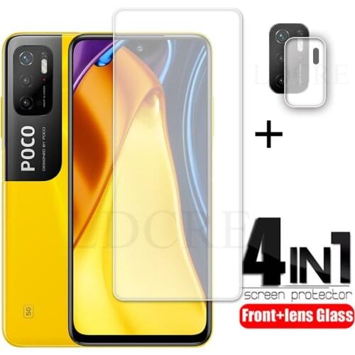2Pcs For Xiaomi Poco M3 Pro 5G Glass Protective Screen Glass For Xiaomi Poco M3 Pro 5G Len Glass For Xiaomi Poco M3 Pro Glass