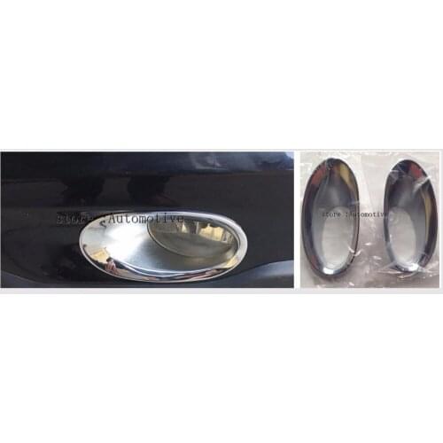 2 pcs FOR Honda CRV CR-V 2010 2011 Chrome Front fog lamp cover trim