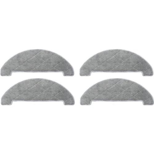 For Proscenic M7 Pro Robot Vacuum Cleaner Mop Cloth Replacement Accessories Parts Kits 4Pcs