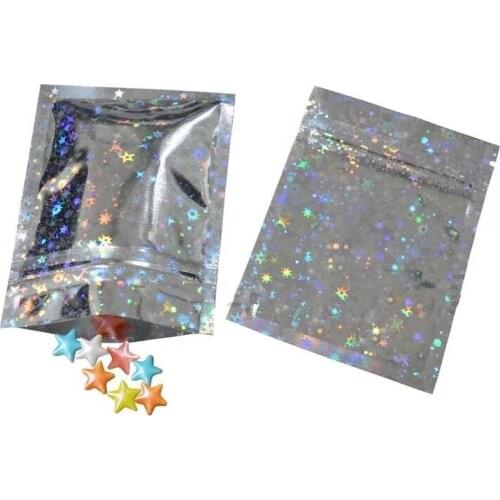 DHL 1000Pcs/ Lot 10*15cm Multicolor Zipper Lock Aluminum Foil Resealable Pack Ziplock Bags Food Grocery Storage Packing Pouches