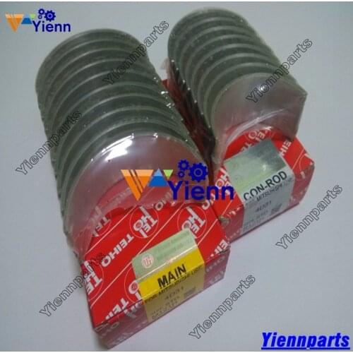 4D33 Crankshaft Main Bearing Conrod Bearing Set For Mitsubishi Fuso Canter FE325 FE305 FE445 Engine Rebuild parts