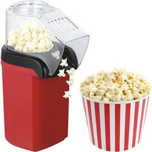 Electric Corn Popcorn Maker Household Automatic Mini Air Popcorn Making Machine DIY Corn Popper Children Gift 110V 220V