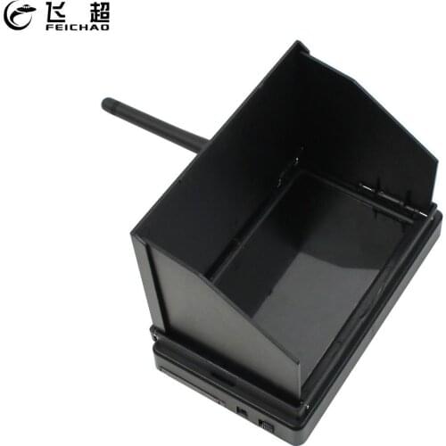 FEICHAO 4.3inch Monitor 4.3" 48CH LCD 480x22 Wireless Receiver Monitor built-in battery with LCD Hood Shade For FPV Racing Drone
