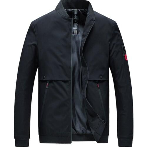 New Jacket Men Fashion Spring Autumn Zipper Outerwear casual Mens Jackets Sportswear Outerwear Males Jackets Chaqueta Hombres 8