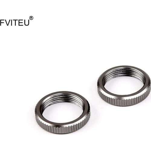 FVITEU 6mm Metal Shock Absorption Adjustment Nut fit 1/8 HPI Racing savage XL FLUX Rovan TORLAND MONSTER BRUSHLESS Truck Parts