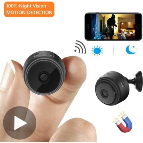 Mini Camera 1080P HD Security Remote Control Night Vision Mobile Detection Video Surveillance Wifi Camera Hid den Camera