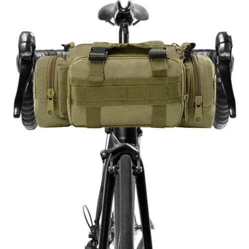 Multifunctional Fishing Tackle Sling Bag Waist Pack Bike Front Handle BagPhotography Training Utility Shoulder Handbag