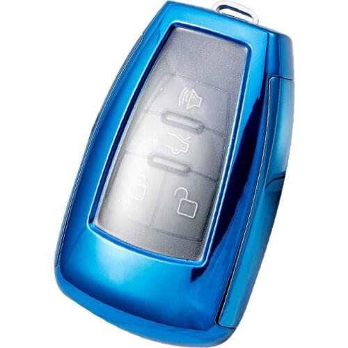 For Singbao D50 Key Set All-inclusive 19 Smart Bank-specific X65 Intelligent Modification BAIC D70 Key Bag Led Car Accessories