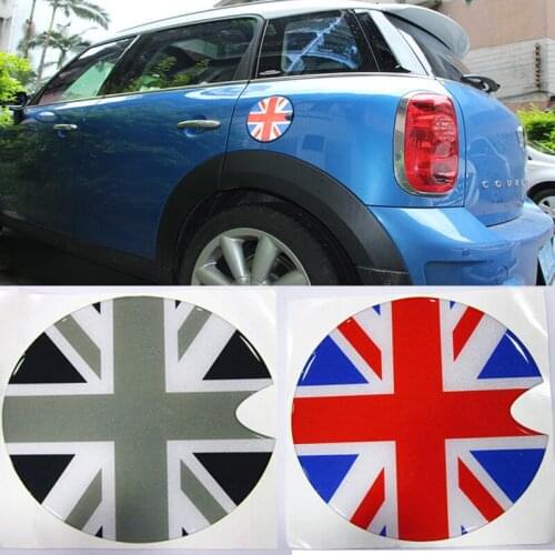 PVC Glue car gas tank cap sticker for bmw mini cooper