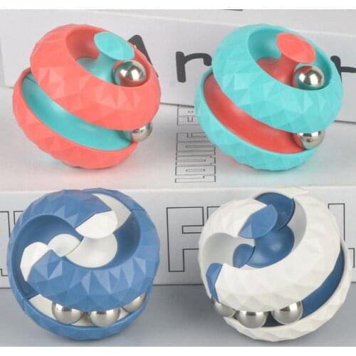 Singular Ball Track Finger Sensory Educational Toys Anti-stress Funny Gift Adult Children Relieve Anxiety Hot Spin