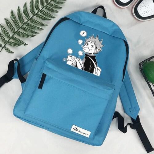 Oya Oya Oya Haikyuu Karasuno bolsas mochilas bags kawaii fashion school travel men mujer backpack