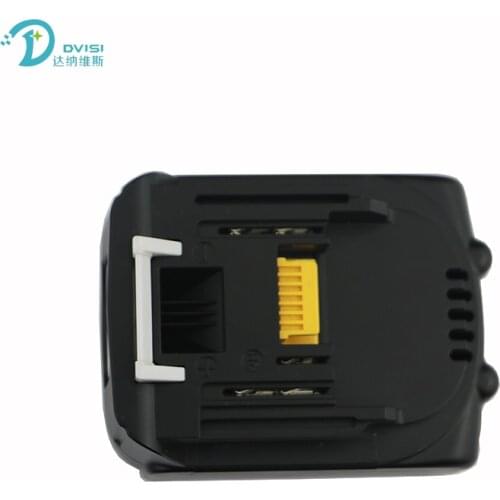 DVISI New Arrival 14.4V 1500mAh Recchargeable Li-Ion Power Tool Battery for Makit BL1415 BL1430 194065-3 DA340DRF