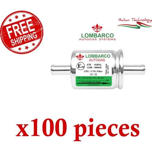12x12 LPG CNG Filter Lombarco 100 piece
