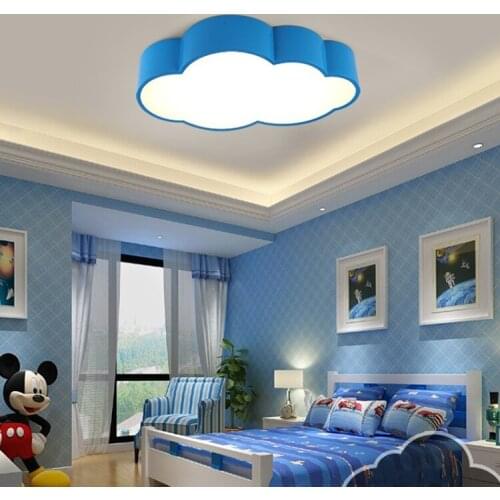 Kids LED Ceiling light lovely ceiling lamp boy girl bedroom lighting fixture colorful led light for kindergarten 110-240V