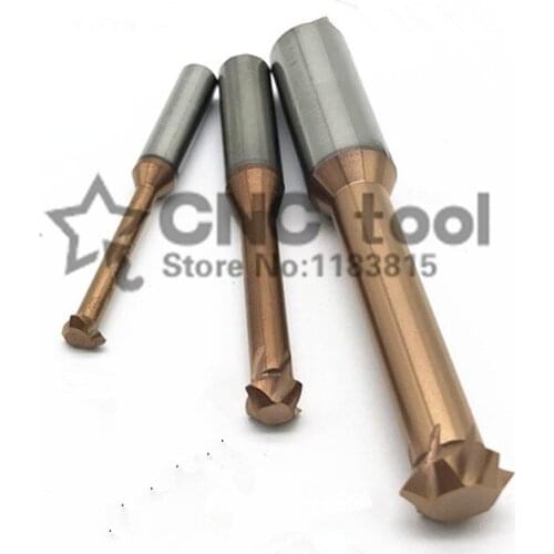 TiCN coated Carbide Twin Cutter Chamfer End Mill 90 Degree HRC60 Double Angle C45 Chamfer Inner-Outer Chamfer Back Chamfer