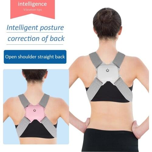 Intelligent Posture Corrector Electronic Reminder Back Support Adjustable Smart Brace Support Belt Shoulder Training Belt