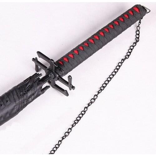 Fashion Large Sword Umbrella Long Handle Uv Protection Business Windproof Adult Katana Umbrella Guarda Chuva Rain Gear BD50UU
