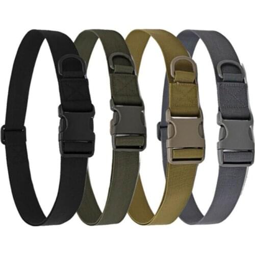 1pc Army Fan Simple Belt Outdoor Military Combat Heavy Duty Quick Release Waistband